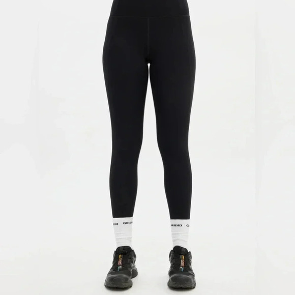 GIRLFRIEND COLLECTIVE Compressive High Rise Cropped Legging Black - Picture 1 of 9